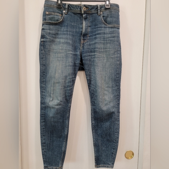 Zara Jeans High Rise Skinny Medium Wash Zara Jeans Size 34 Poshmark